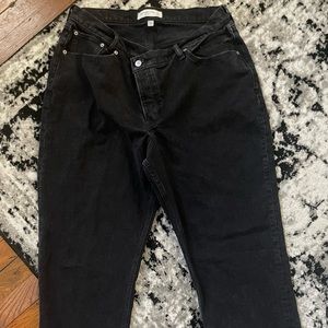 Abercrombie curve love dad jeans- never worn